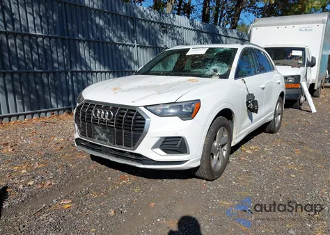 2020 Audi Q3 Premium 45 Tfsi Quattro Tiptronic из США, поврежденный, VIN WA1AECF31L1120035